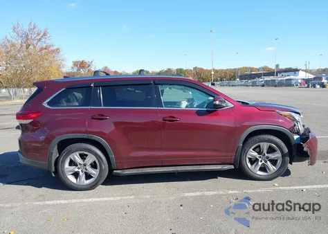 2018 Toyota Highlander Limited z USA, uszkodzony, nr VIN 5TDDZRFH8JS848246